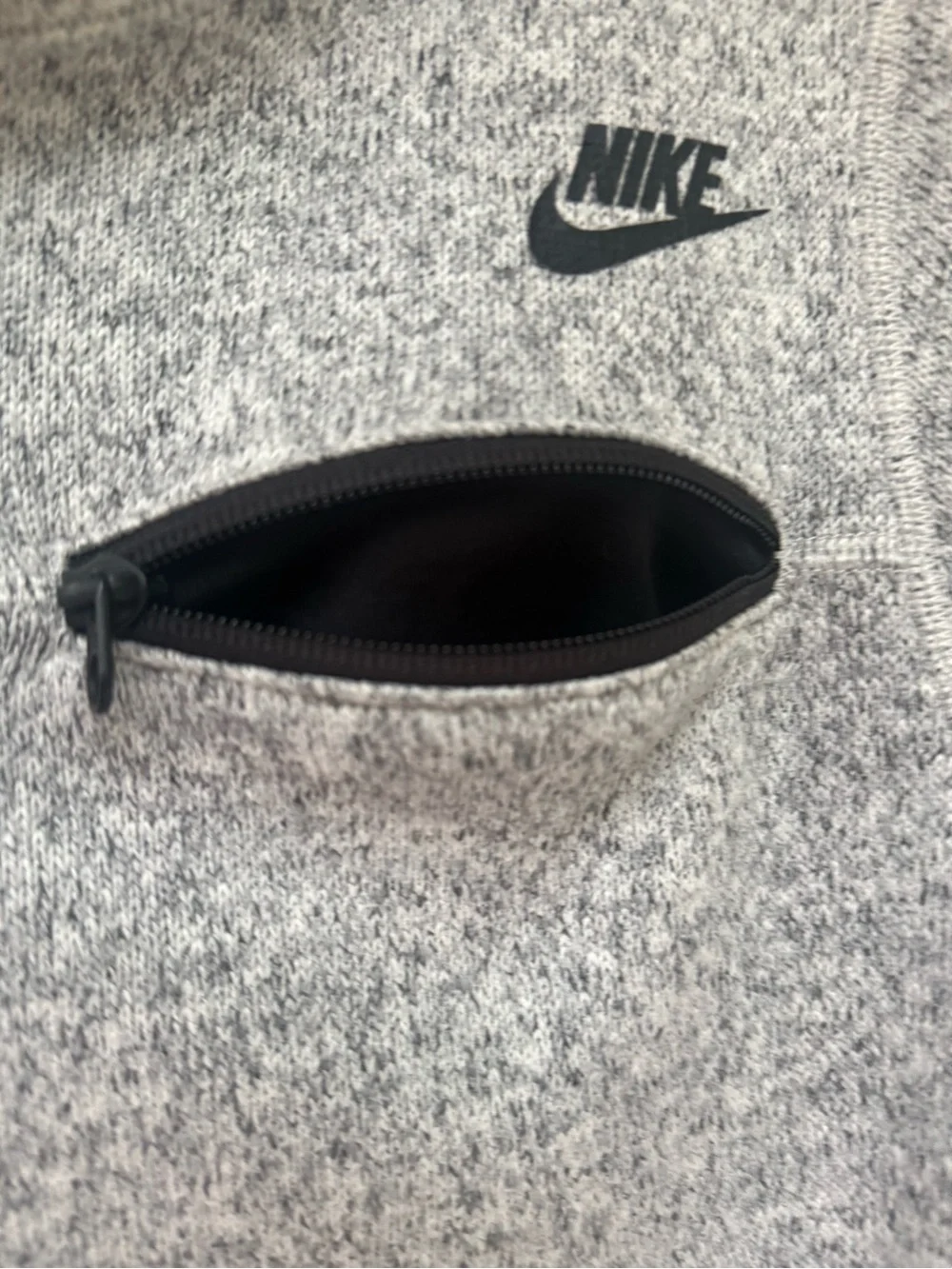 Nike Therma-Fit Grey Pullover Hoodie Sweater Size Small